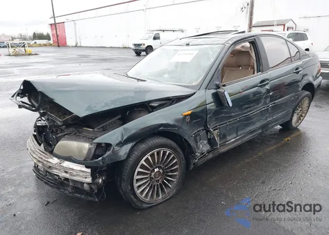 2003 BMW 325Xi из США, поврежденный, VIN WBAEU33493PH88072